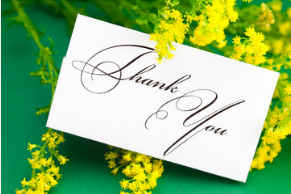 How To Write A Wedding Thank You Card