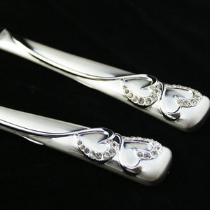 Two Hearts Wedding Cake Serving Set