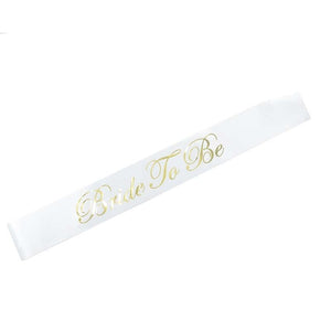 Bride To Be Party Sash - Team Bride Tribe Sash