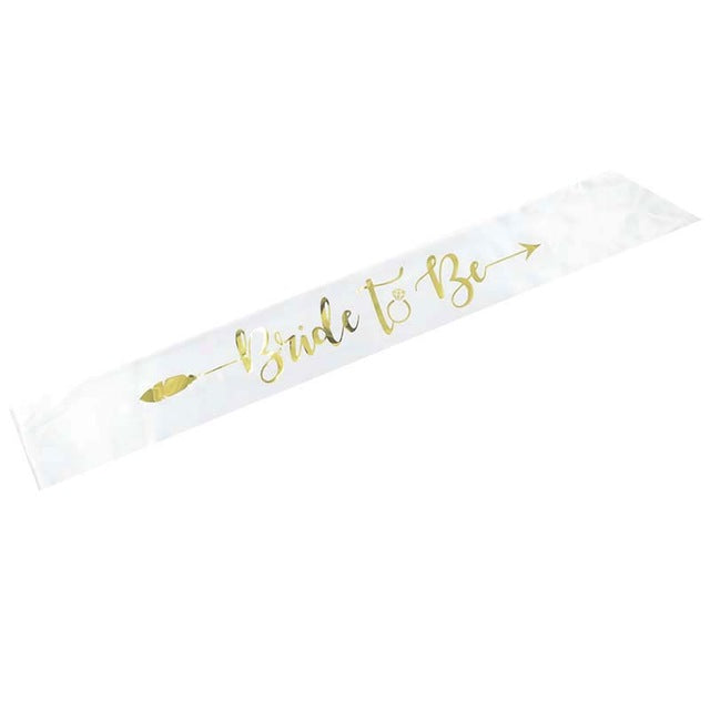 Bride To Be Party Sash - Team Bride Tribe Sash