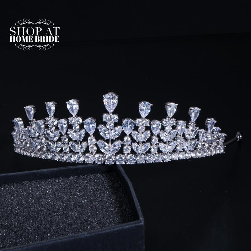 CZ Cubic Zirconia Bridal Tiara