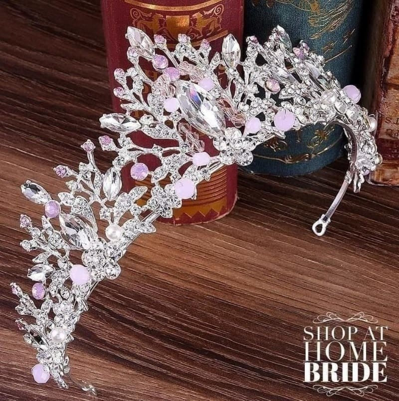 Tiaras Veils Headpieces – Shop At Home Bride