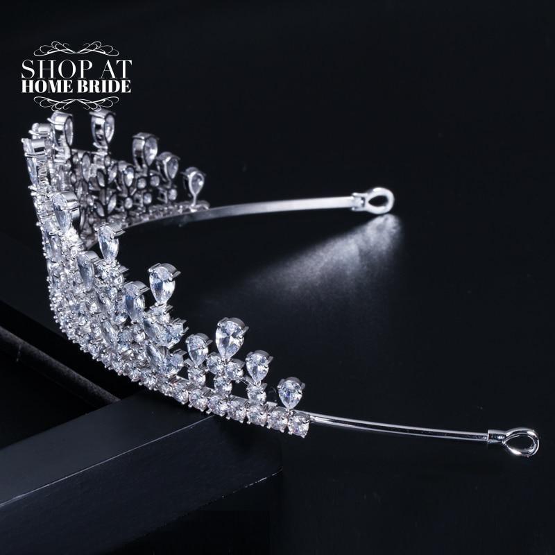 CZ Cubic Zirconia Bridal Tiara