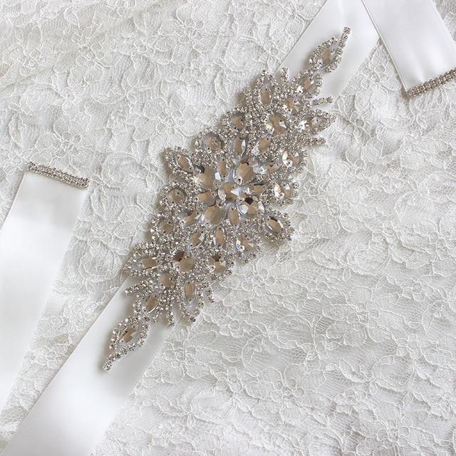 Luxurious Crystal Wedding Belt