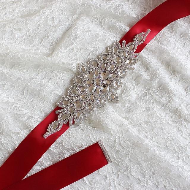 Luxurious Crystal Wedding Belt