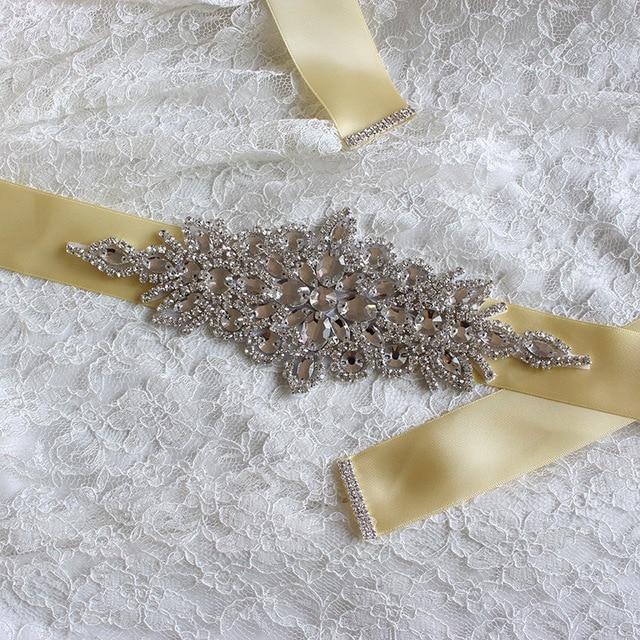 Luxurious Crystal Wedding Belt