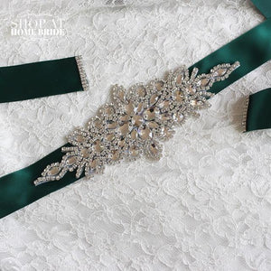 Stunning Crystals Wedding Belt