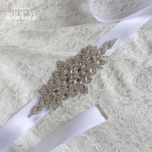 Stunning Crystals Wedding Belt