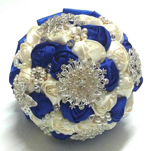 Brooch Bouquet Pearls and Roses