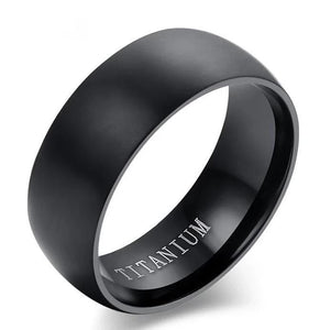 100% Titanium Mens Engagement Wedding Ring