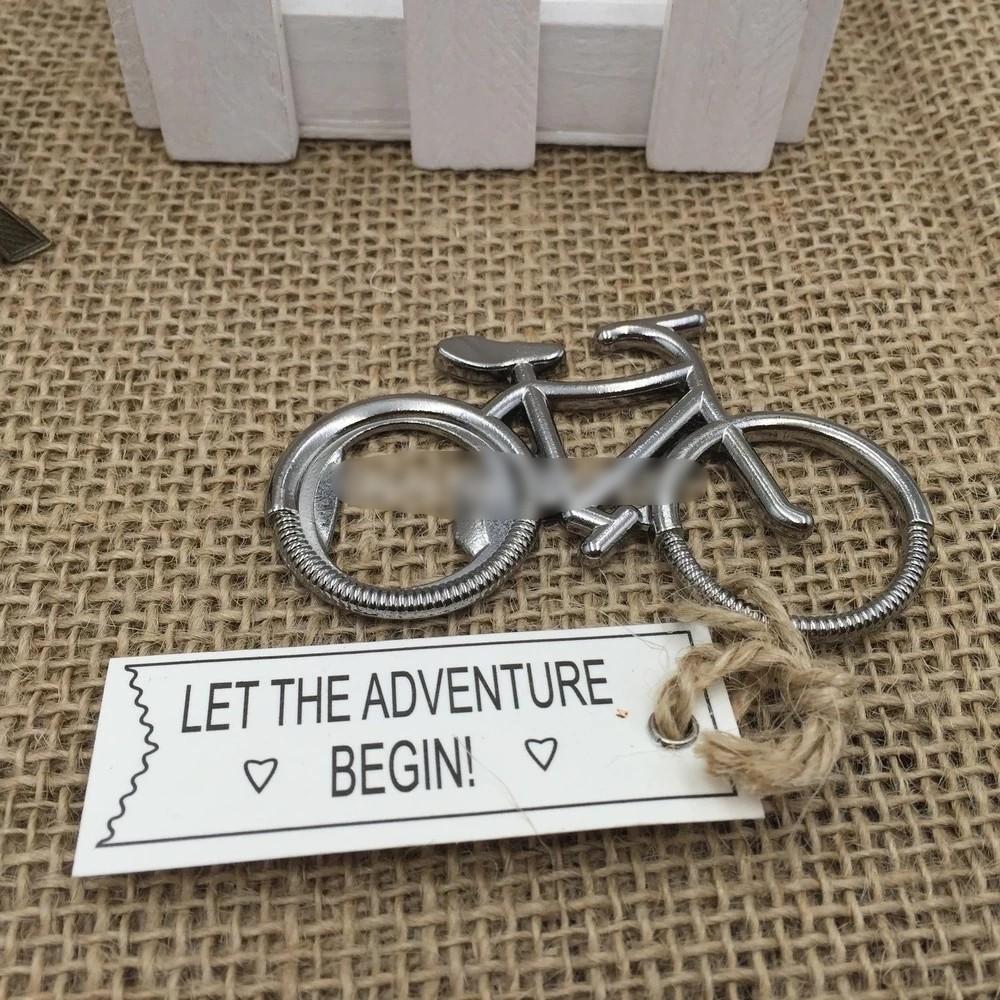 20 Wedding Favor Bicycle Bottle Opener