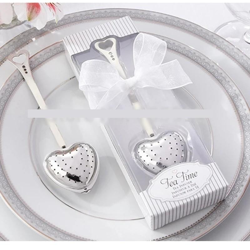 20 Heart Shaped Wedding Favor - Tea Infuser