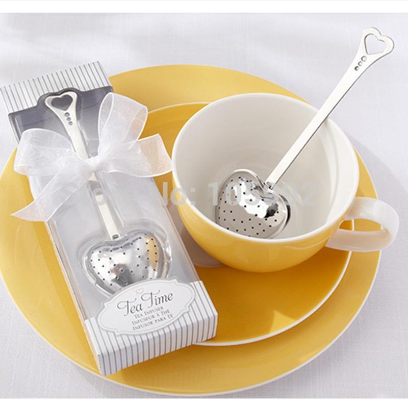 20 Heart Shaped Wedding Favor - Tea Infuser