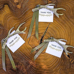 24 Antler Shaped Bottle Opener Wedding Favors