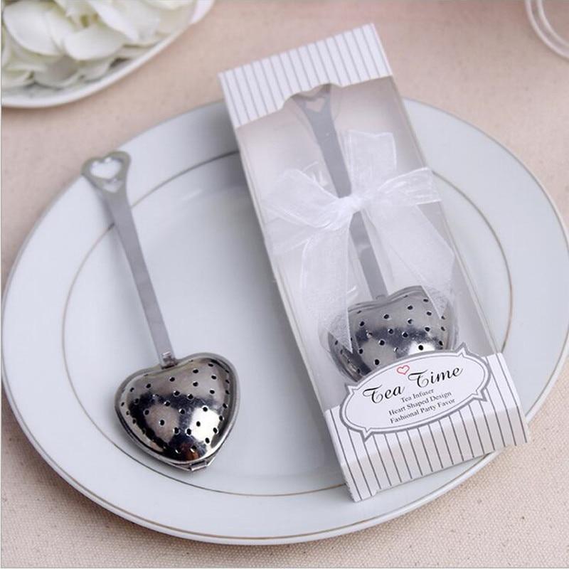 20 Heart Shaped Wedding Favor - Tea Infuser