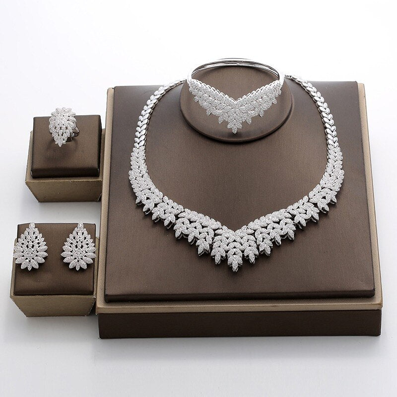 Luxury Fine Zirconia Bridal Jewelry