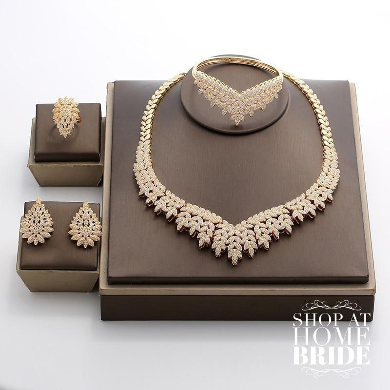 Luxury Fine Zirconia Bridal Jewelry