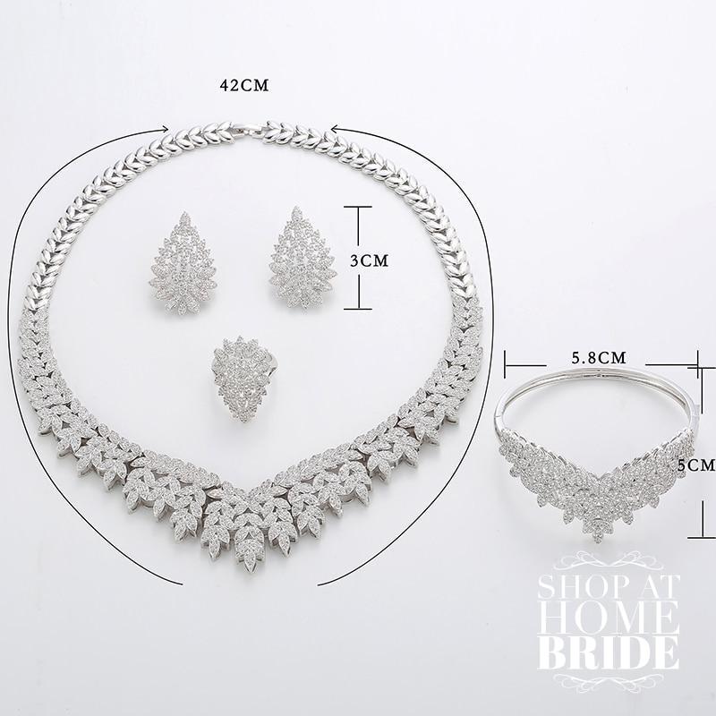 Luxury Fine Zirconia Bridal Jewelry