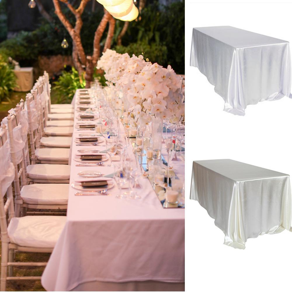 Rectangular Table Linens - 21 Colors - 2 Sizes