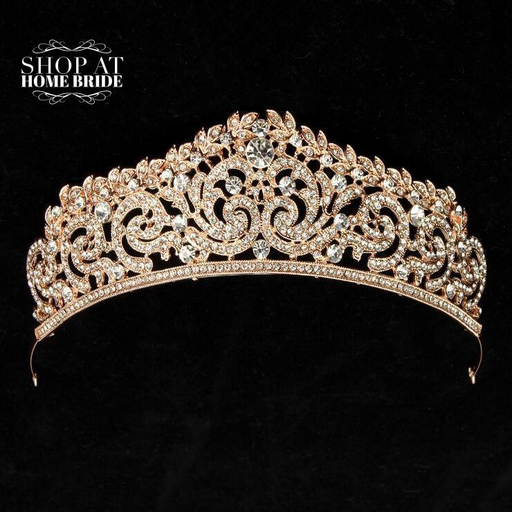 Rhinestones Bridal Crown Tiara