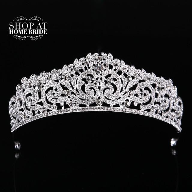 Rhinestones Bridal Crown Tiara